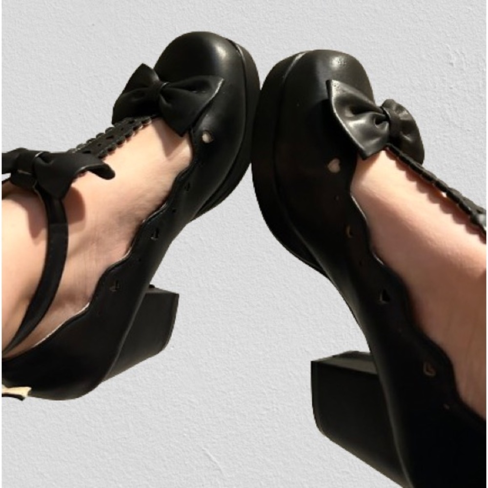 Vintage Platform Mary Janes